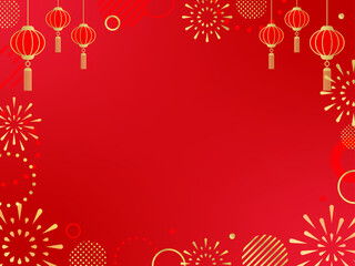 2025年 春節 new year 新年 バナー 背景