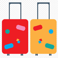 suitcase line icon. eps 10.