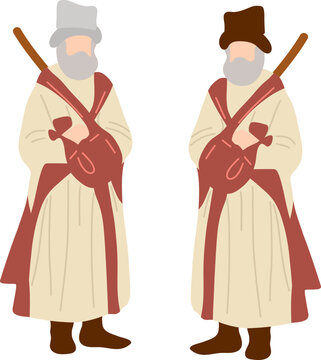 Zampognari (Bagpipers)