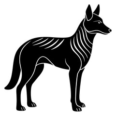 Dingo Silhouette vector silhouette