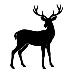 Deer Silhouette vector silhouette