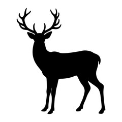 Deer Silhouette vector silhouette