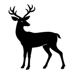 Deer Silhouette vector silhouette