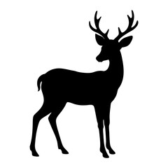 Deer Silhouette vector silhouette