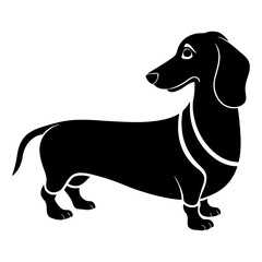 Dachshund Silhouette vector silhouette