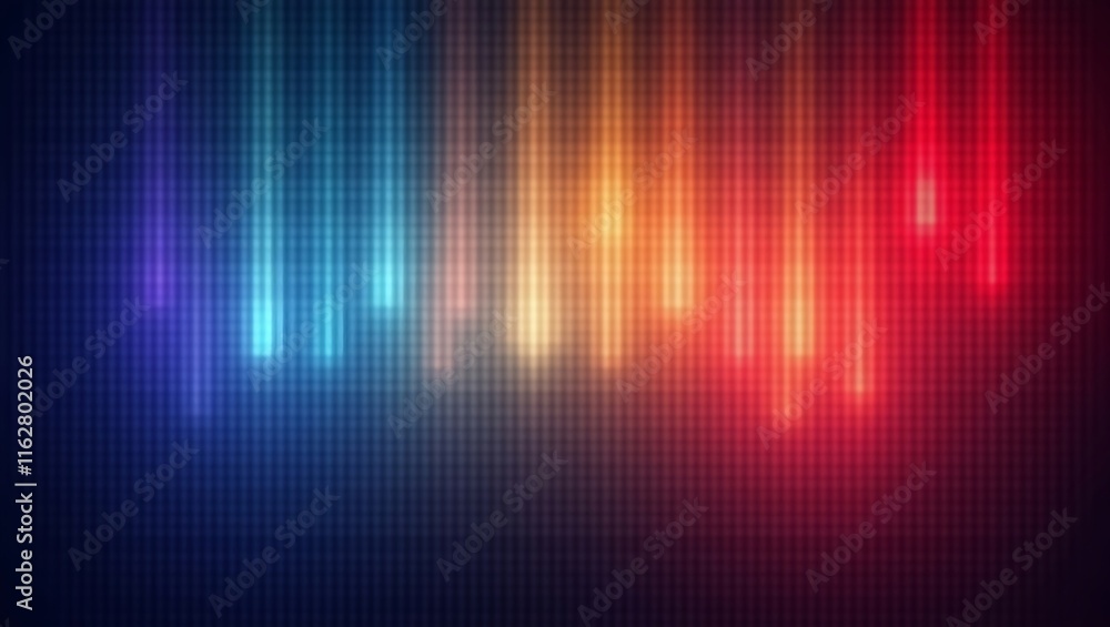 Poster abstract colorful background with lights. generative ai.