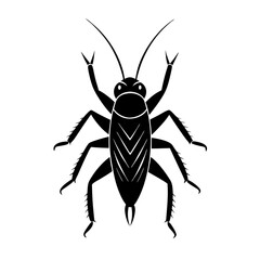 Cricket Silhouette vector silhouette