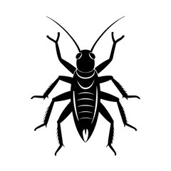 Cricket Silhouette vector silhouette