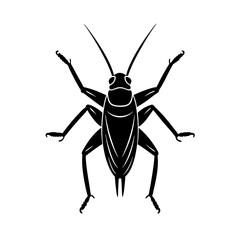 Cricket Silhouette vector silhouette