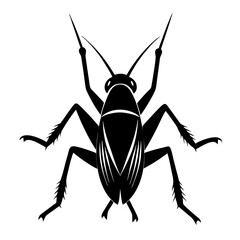 Cricket Silhouette vector silhouette