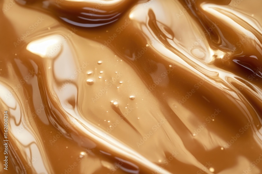 Aufkleber A close-up view of a liquid substance with detailed texture and color