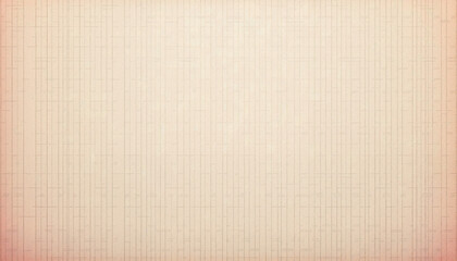 Fototapeta premium Vintage beige textured paper background with subtle grid pattern