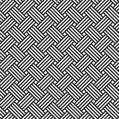 Seamless pattern background with crossed lines on a black background. Textile wallpaper concept.