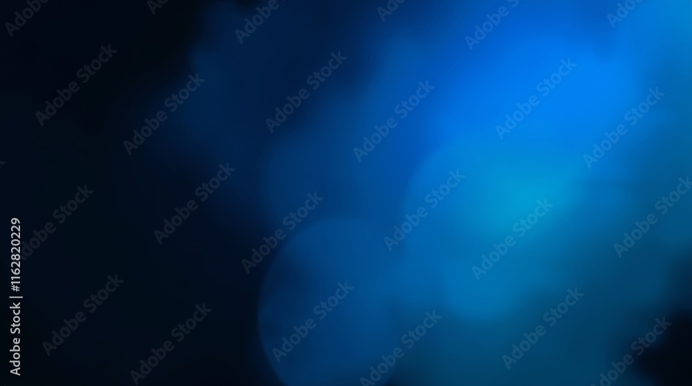 Leinwandbilder abstract blurred blue background creating smooth gradient effect