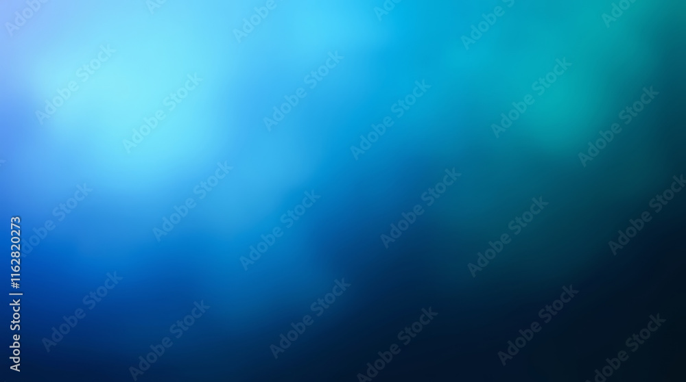 Aufkleber abstract blurred blue background creating a moody atmosphere