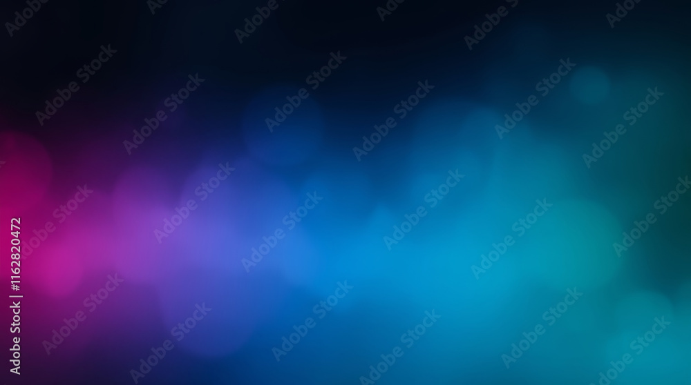 Poster abstract blurred pink and blue gradient background creating stunning visual