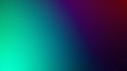 Obraz premium Teal and purple gradient background creating smooth transition