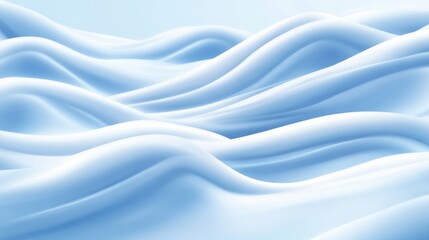 Obraz premium Abstract blue and white waves on a textured background