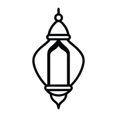 lamp isolated on white background