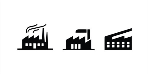 Industry set illustration on white background. industry vector icon.