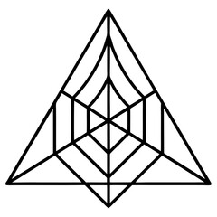 Structured Line Art Graph Design Concepts