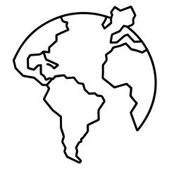 Vectorized Map Outlines and Contours