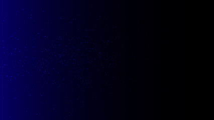abstract blue black gradient background with glowing particles 