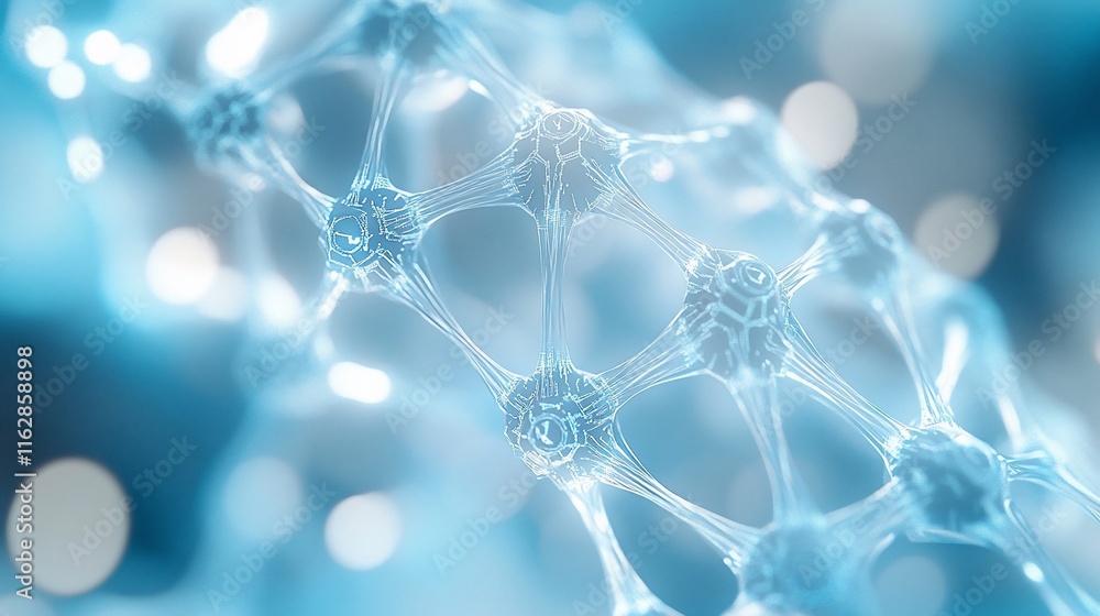 Poster abstract 3d rendering of a complex network structure with interconnected nodes. (1)