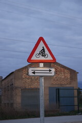 bicicle sign 