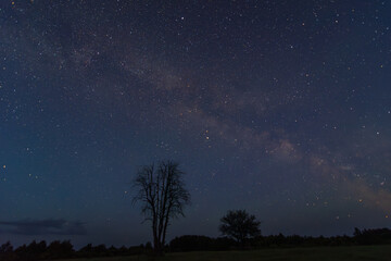 night sky with stars