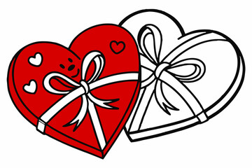 Dive into the artistry of vector line art with this stunning Valentine's Vibrant Horizon design! A perfect blend of creativity and romance, this artwork is ideal for Valentine.