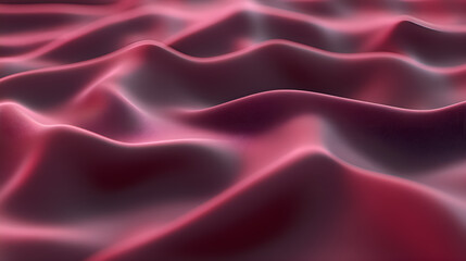 Obraz premium Luxurious Red Satin Drape - Elegant Fabric for Bold Interior Styling