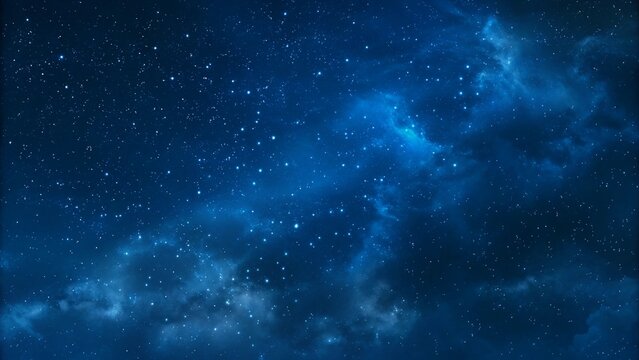 cosmic nebula, deep space, starry night sky, vibrant blue galaxy, swirling cosmic dust, celestial beauty, astronomical wonder, ethereal glow, interstellar clouds, cosmic energy, dark matter, infinite 