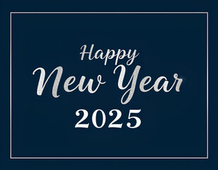 Obraz premium happy new year 2025