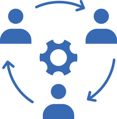 Communication interaction icon. manage customer service requests and support.Social Networks and Communication. icons representing communication and online interaction