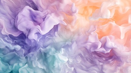 Fototapeta premium Abstract Pastel Swirls of Color and Light