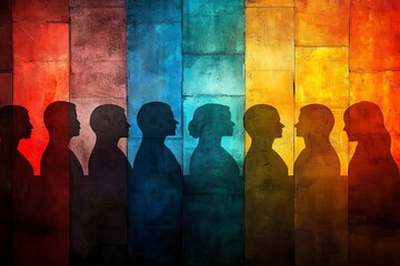 Virtual Online Videoconference Meeting Chat, Generative AI