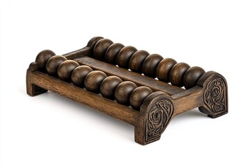 Abacus isolated on white background