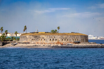 Photo of Fort d'Estrées on Goree Island in Dakar, Senegal in Africa