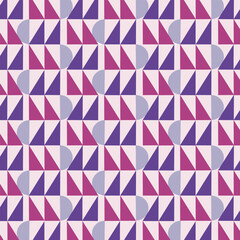 Geometrical style seamless vector pattern