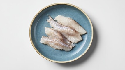 Minimalist Fish and Chips Presentation