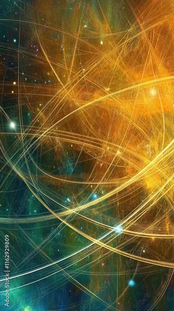 Poster exploring the intricate dance of celestial bodies through orbital resonances