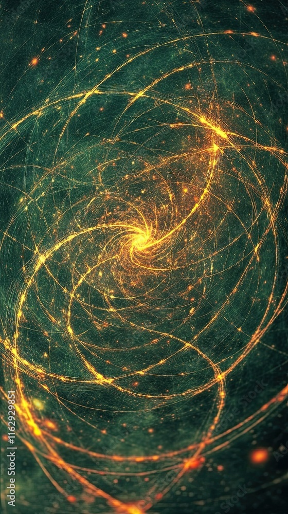 Aufkleber discovering the intriguing patterns of orbital resonances in cosmic spirals
