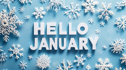 Winter Wonderland: Hello January