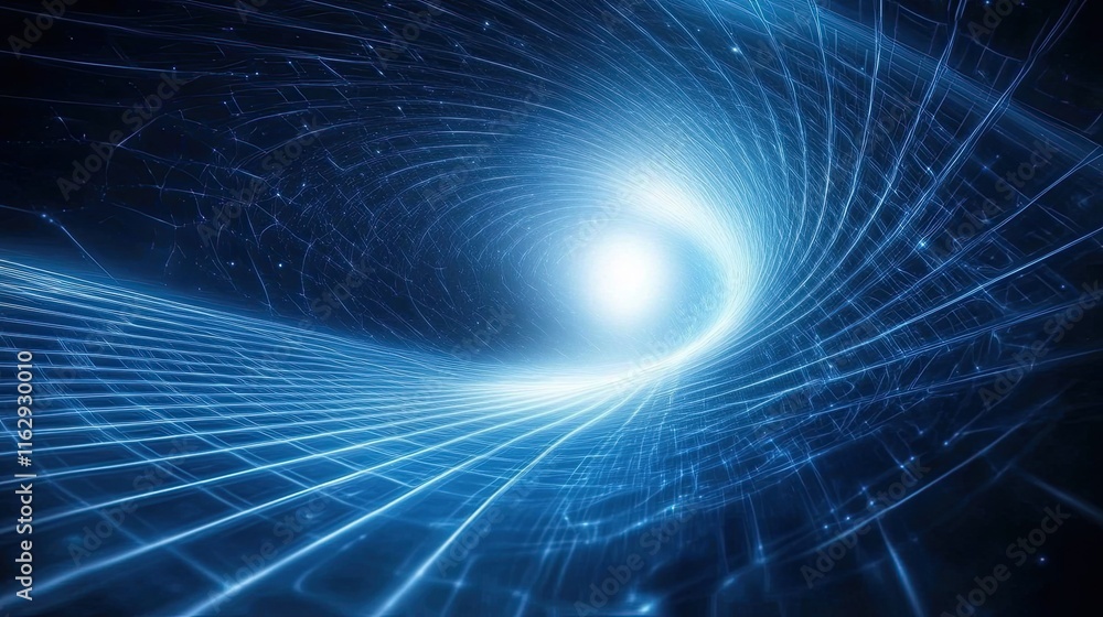 Poster Exploring the Concept of the Great Unification of the Universe Through Abstract Cosmic Elements