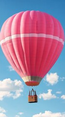 Obraz premium Colorful hot air balloons Hot air balloons in motion