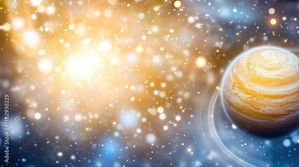 Poster exploring the vast wonders of our galaxy and the potential for life beyond earth