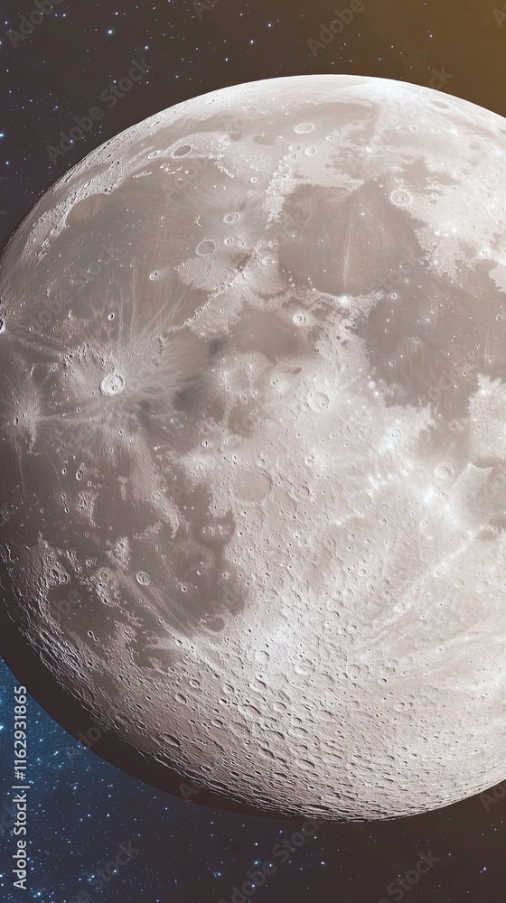 Poster Understanding Why Only One Side of the Moon is Ever Visible From Earth