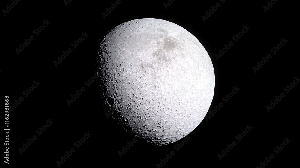 Aufkleber understanding why we see only one side of the moon during lunar phases and cycles