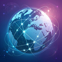 Green energy isometric vector concept: Solar panel powering electricity for buildings, cars, houses.
